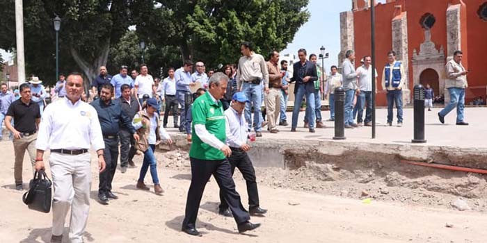 Próximas acciones de la Ruta del Peatón evitarán el pórfido