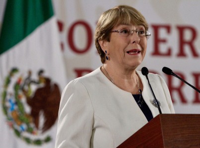 No se logra seguridad sin respeto a derechos humanos, afirma Bachelet