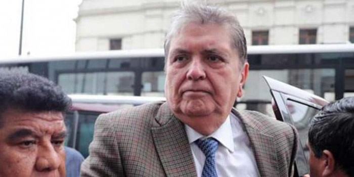 Alan García muere tras dispararse al ser detenido
