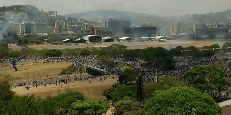 Reacciona el mundo ante acontecimientos en Venezuela