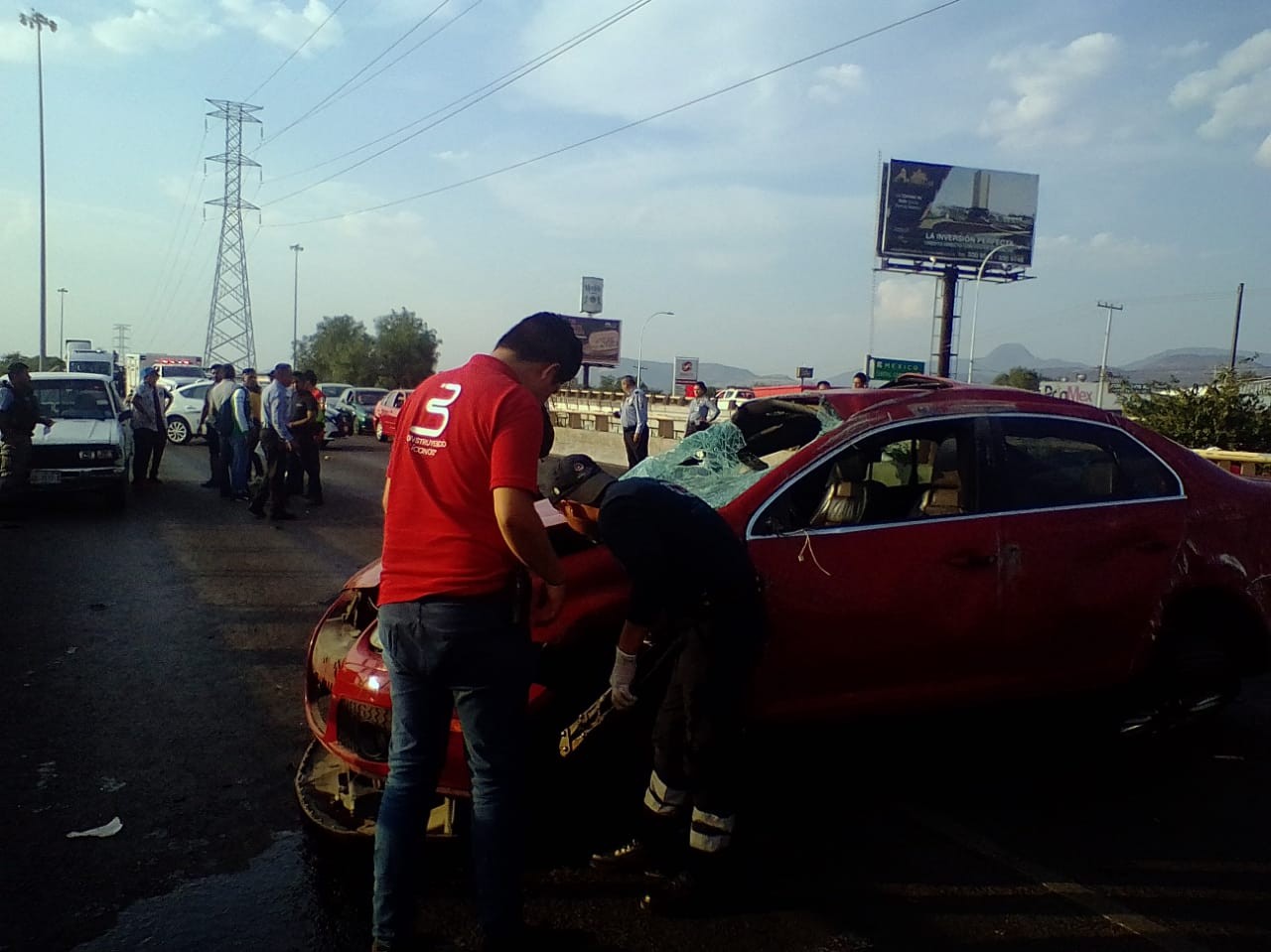 Chocan en la colonia Eyupol, 5 lesionados