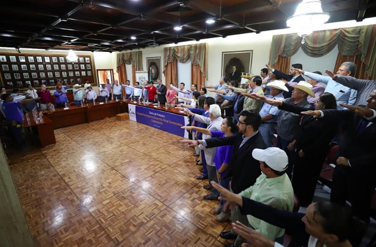 Rinde protesta Consejo Municipal de Desarrollo Rural Sustentable