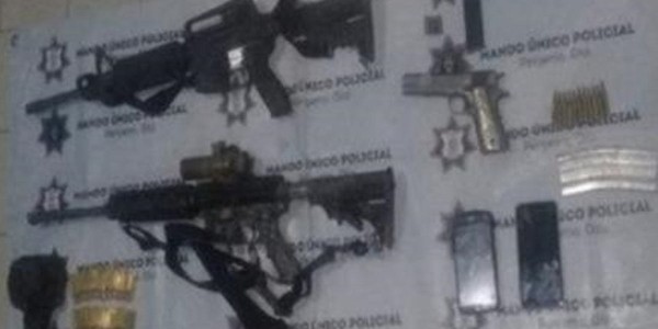 Mando Único tras enfrentamiento libera a dos personas en Pénjamo
