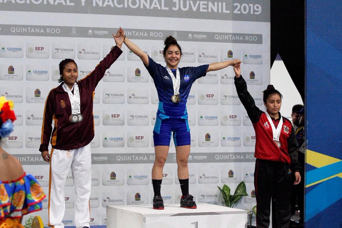Consigue Yesica Hernández tres oros en Nacional Juvenil