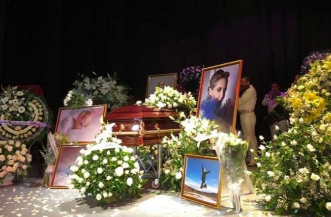 Despiden a Edith González en el teatro Jorge Negrete