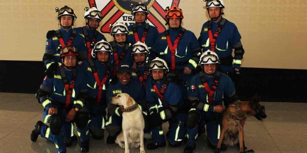 Jubilan a Frida, la perrita rescatista de la Marina