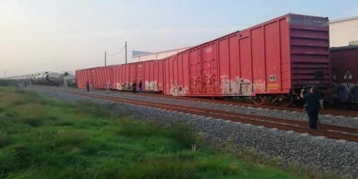 Tren se descarrila en San José de Cementos