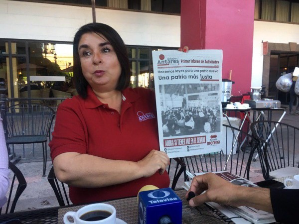 Busca senadora frenar proyecto minero en Cerro del Gallo