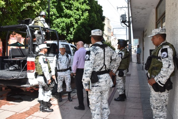 Guardia Nacional realiza trabajo exploratorio en León