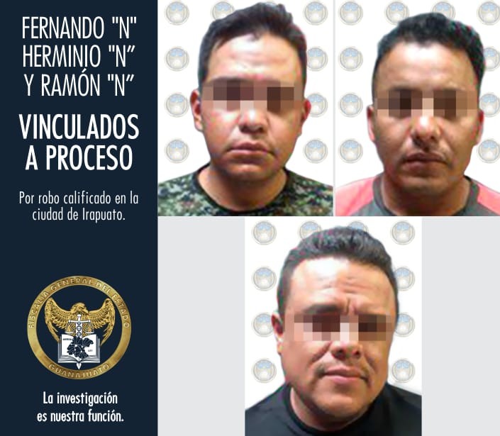 Dejan en prisión a policías acusados de robo en Irapuato