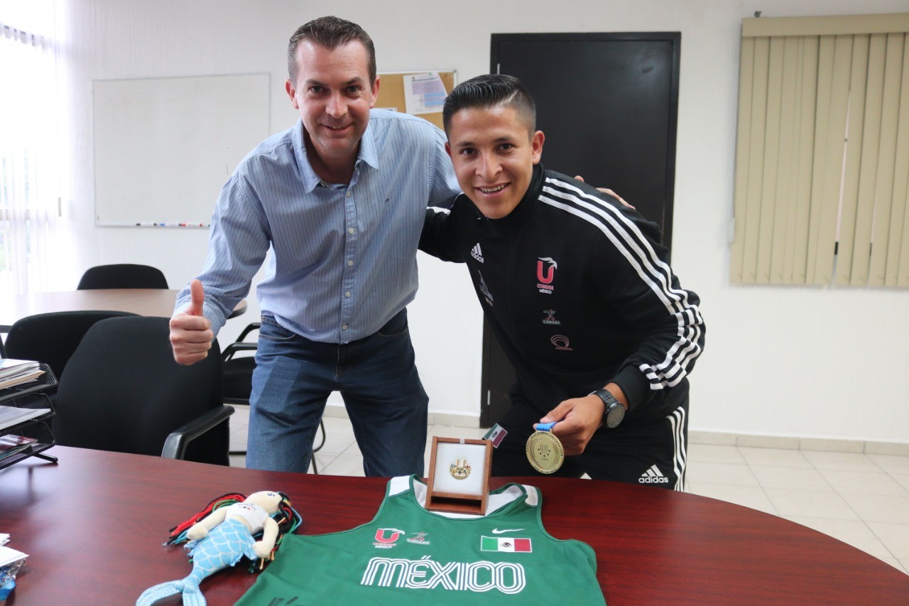 Celebra Edgar Ramírez triunfo en Universiada