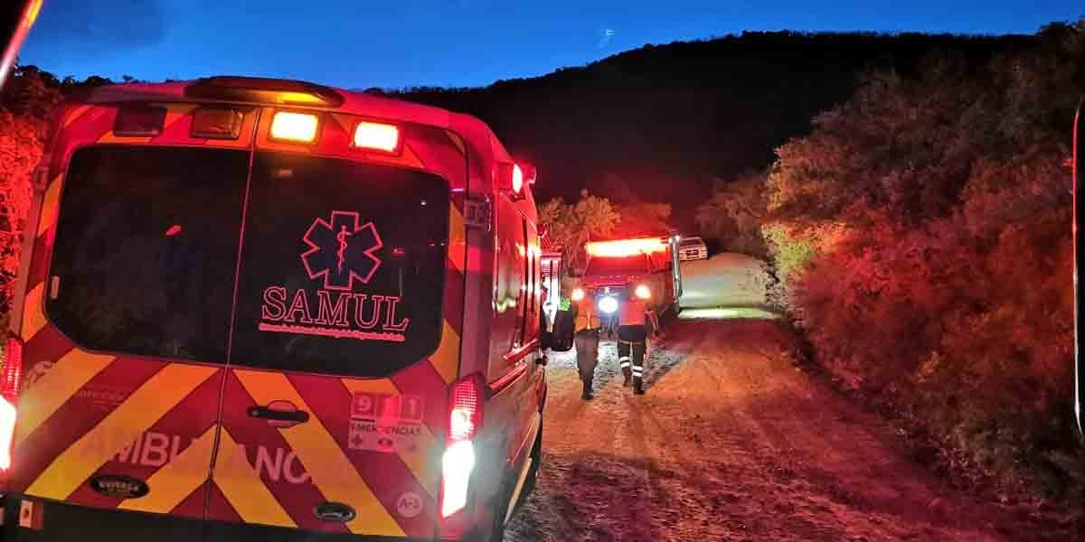 Identifican al hombre que murió al volcar en la carretera León - San Felipe