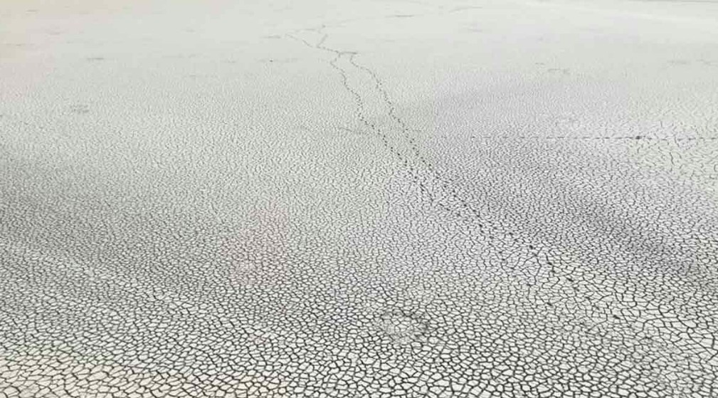 Se seca la laguna del Dios del Trueno
