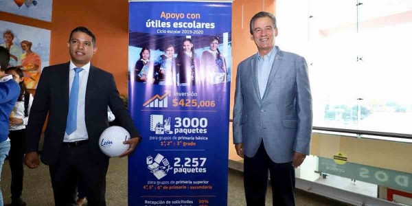 Destinarán 1 millón de pesos para útiles escolares en zonas marginadas