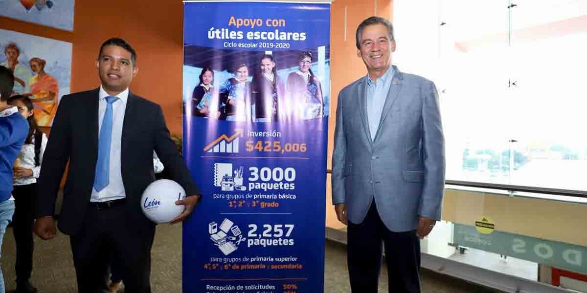 Destinarán 1 millón de pesos para útiles escolares en zonas marginadas