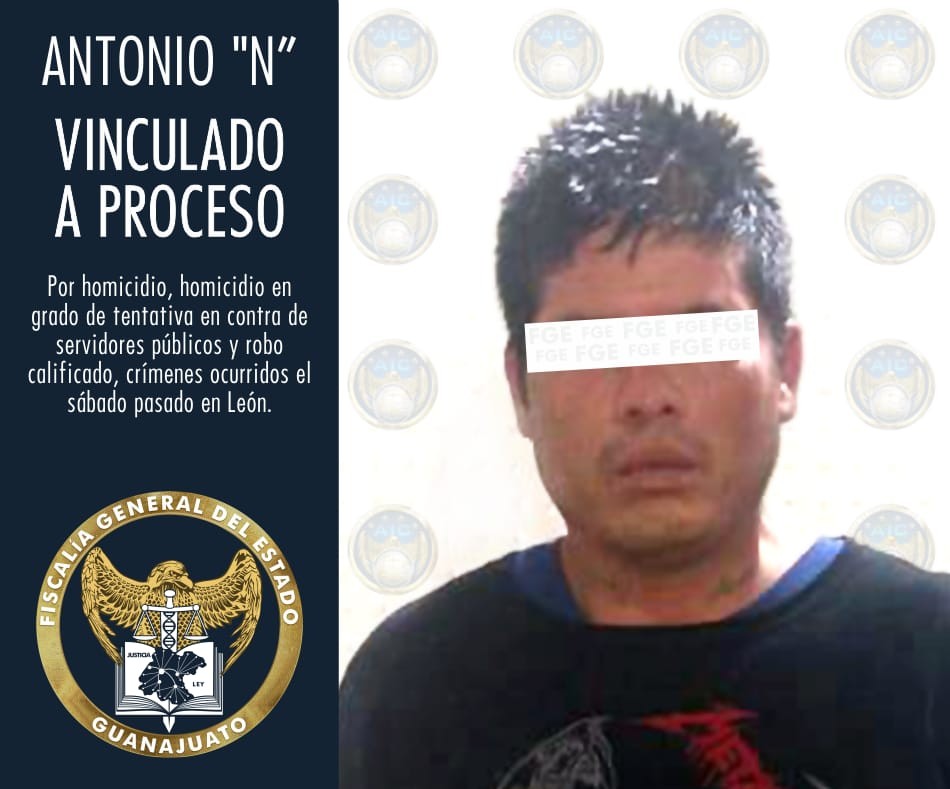 Vinculan a proceso al segundo presunto homicida de un policía leonés