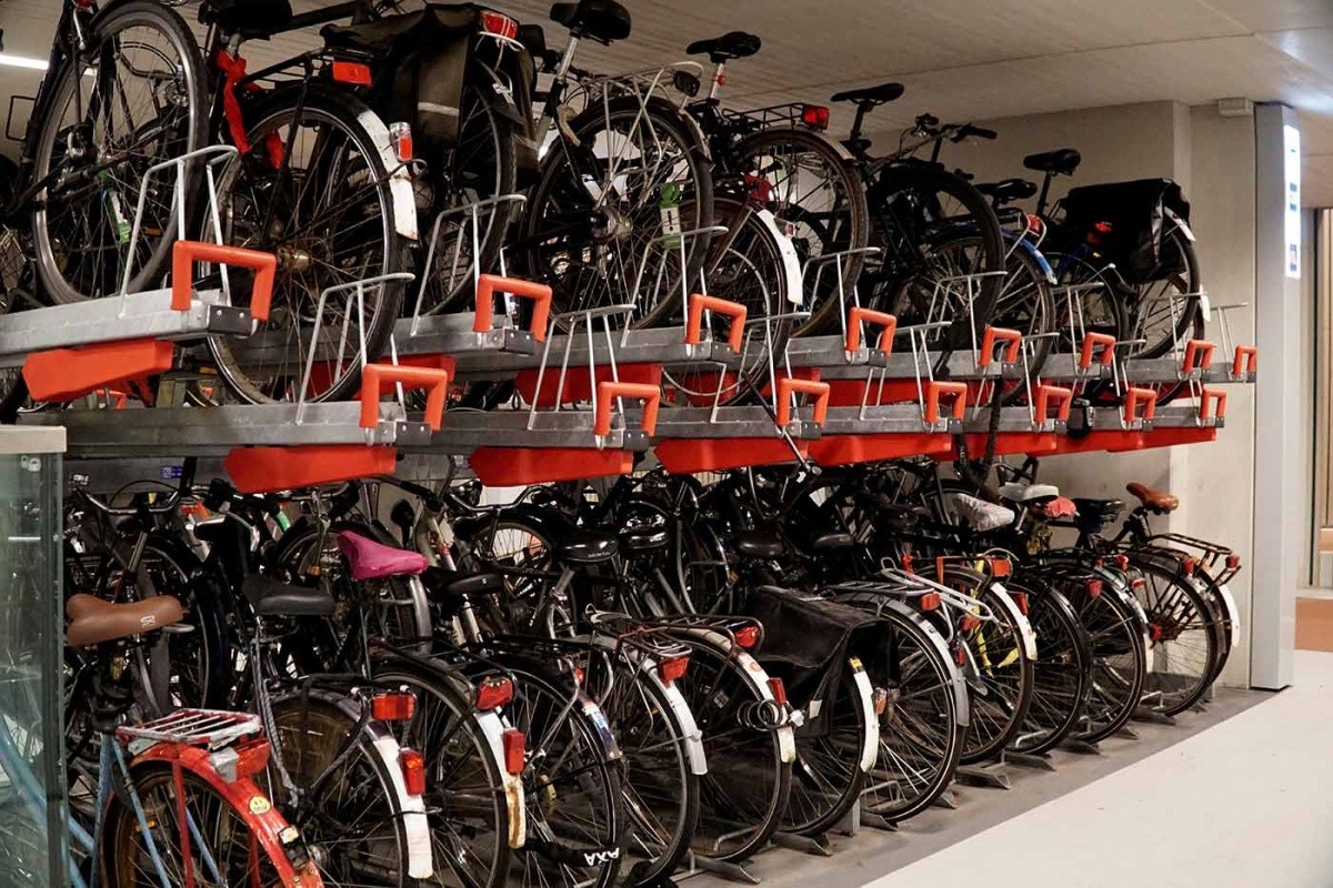 El biciestacionamiento más grande del mundo está en Holanda