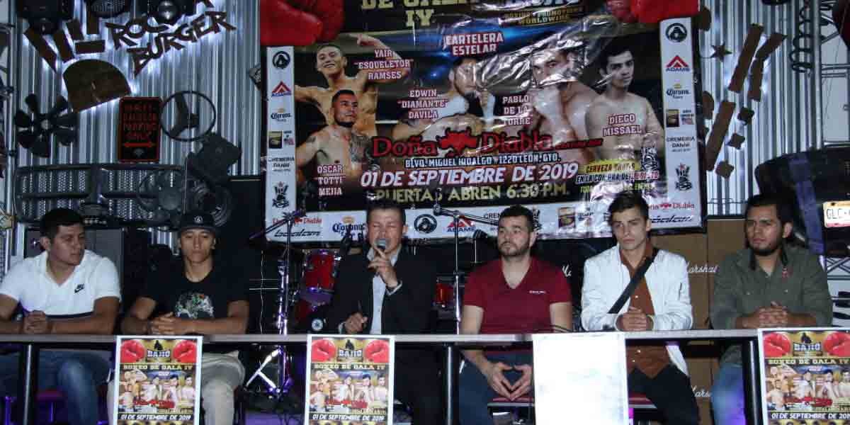 Boxeo de gala abre las puertas a talento leonés