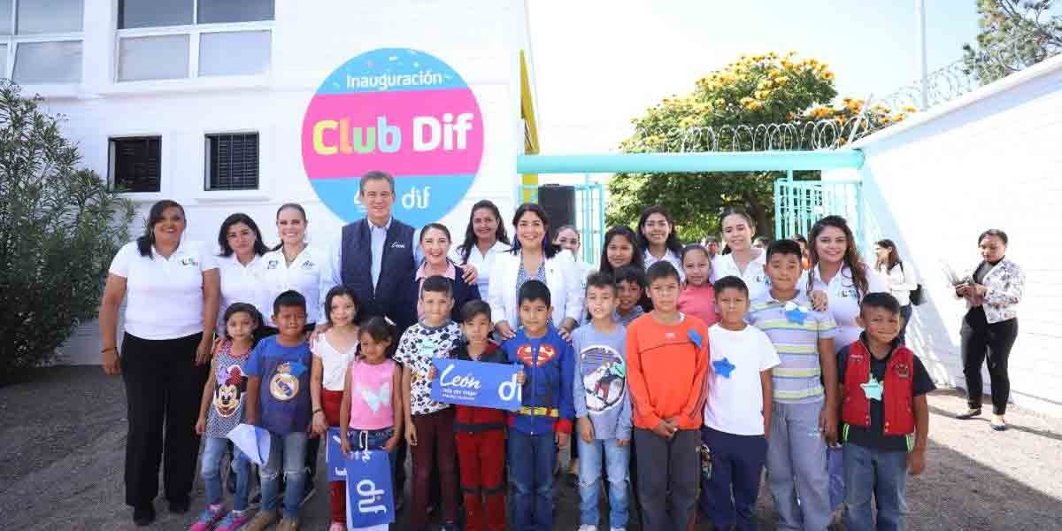 Abren Club DIF para atender a niños que están solos en casa