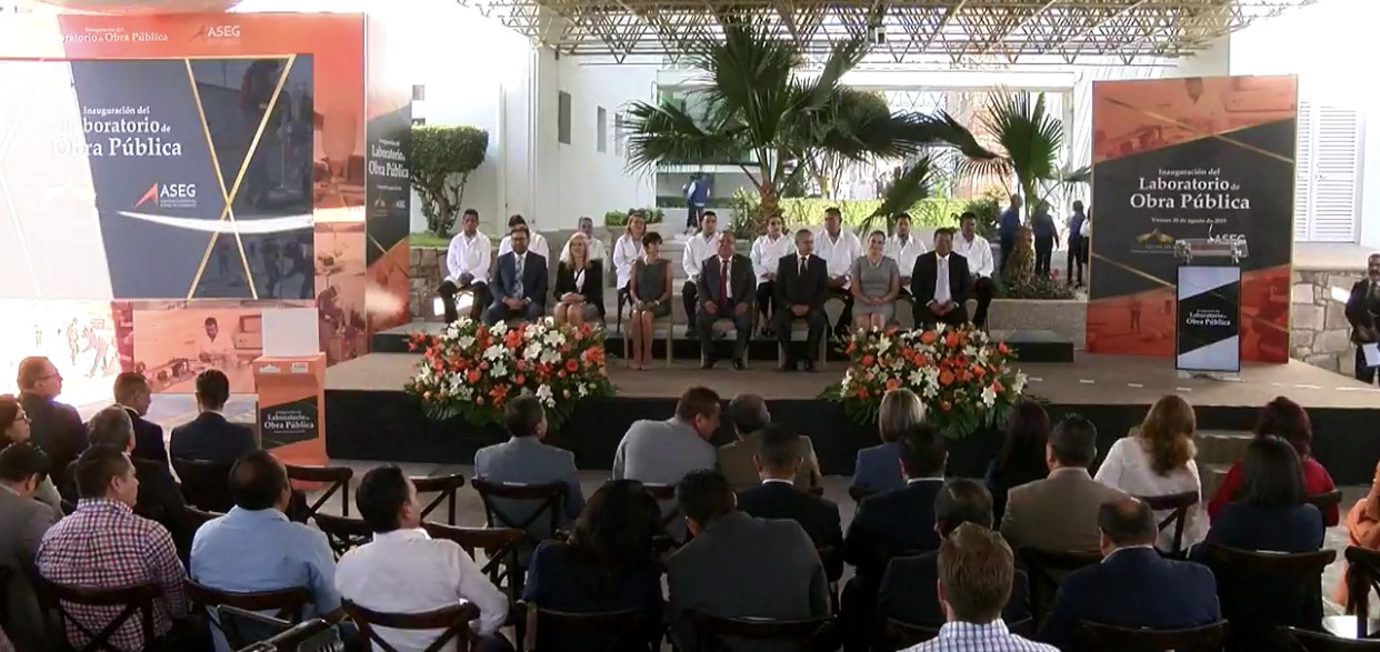 Inauguran Laboratorio de Obra Pública