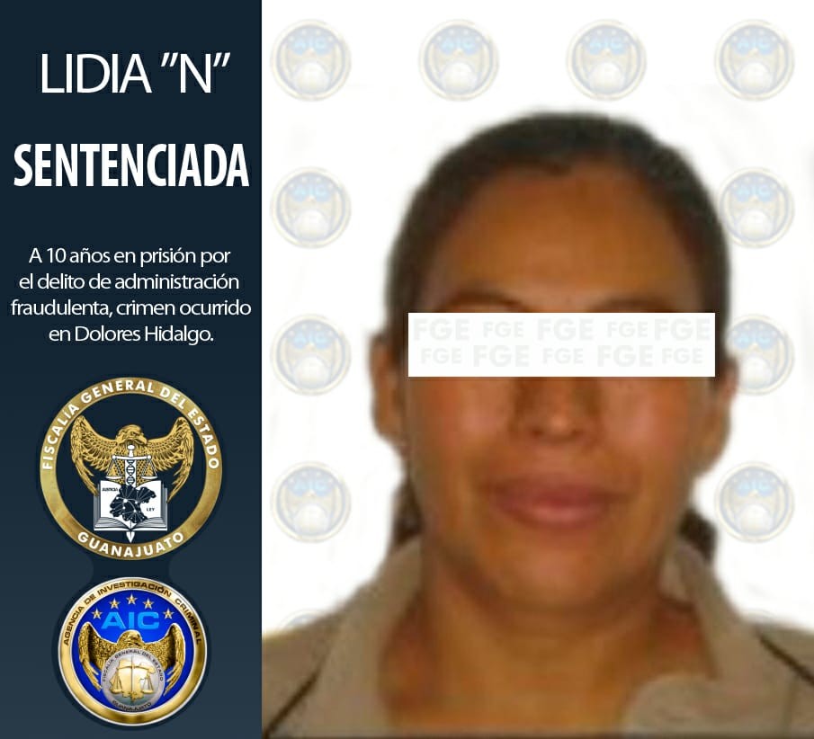 Sentencian a 10 años de cárcel a defraudadora de Caja Progresa