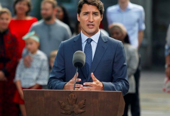 Busca Justin Trudeau reelección en Canadá