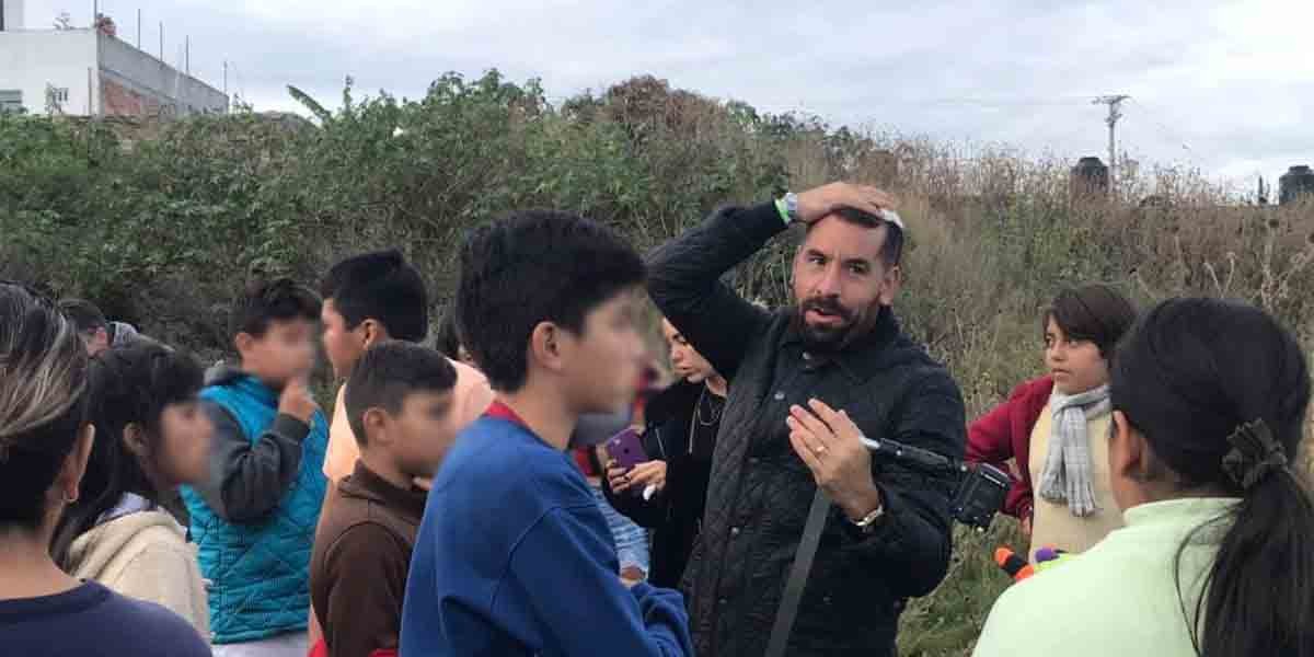 Apedrean a piloto del Festival Internacional del Globo