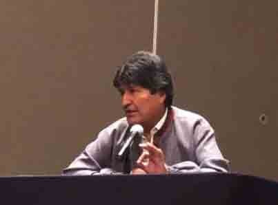 Evo Morales denuncia más de 30 asesinatos en Bolivia