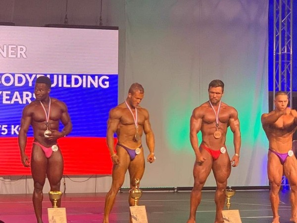 Leonés Fernando Barajas gana tercer lugar mundial de culturismo