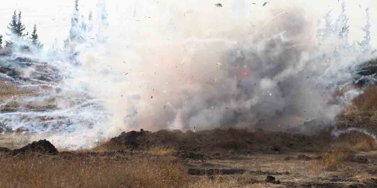 Destruye Protección Civil 200 kilogramos de pirotecnia