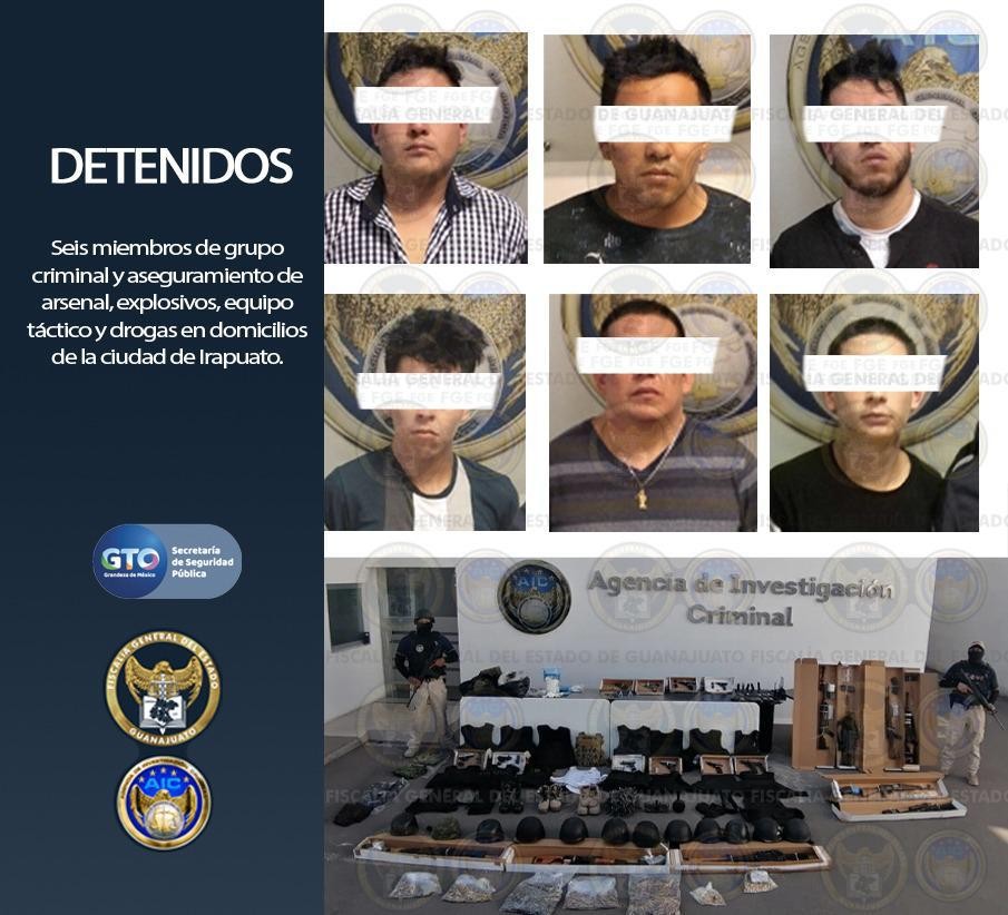 'Truenan' dos casas de seguridad en Irapuato