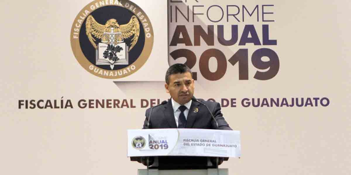 Presenta fiscal general informe anual 2019