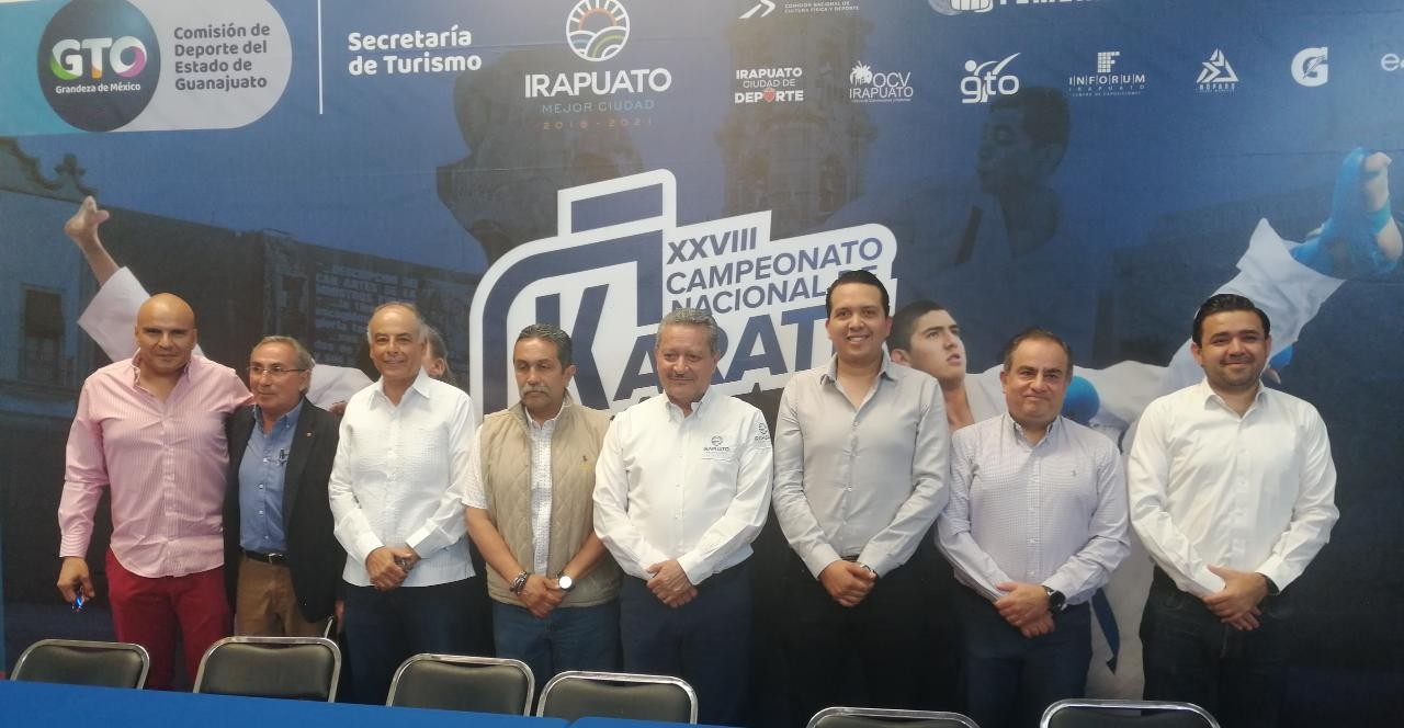 Anuncian mundial de Karate en Irapuato