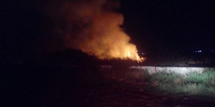 Se incendia casa en Ampliación de Medina