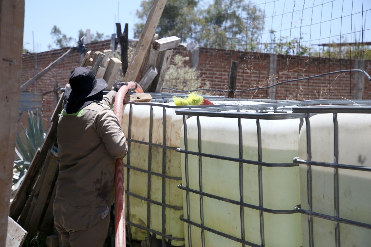 Distribuye SAPAL agua en 114 colonias de León
