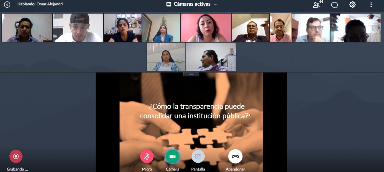 Iacip realiza círculos de lectura por una cultura de la transparencia