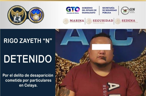 Capturan en Querétaro a hombre acusado de desaparecer a dos celayenses