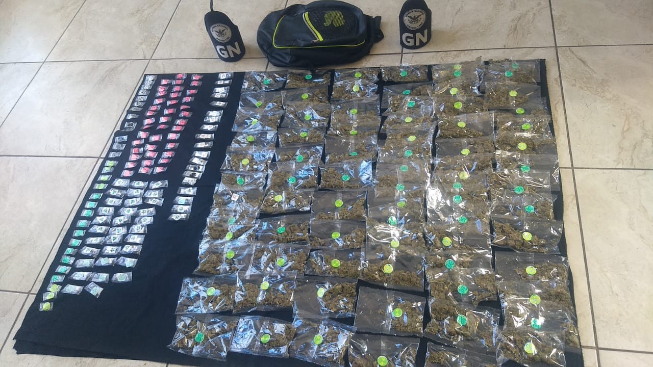 Asegura Guardia Nacional droga en la Killian