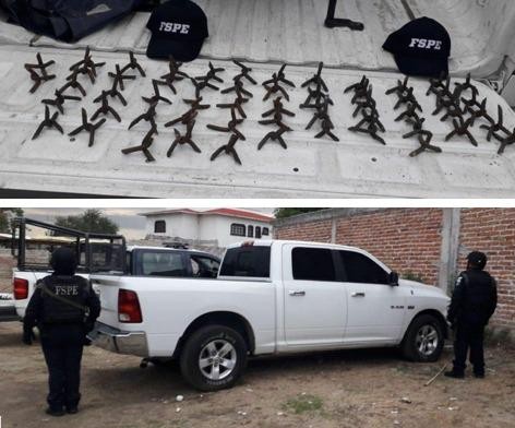 Aprehenden a 53 y aseguran 33 armas de fuego en 7 días