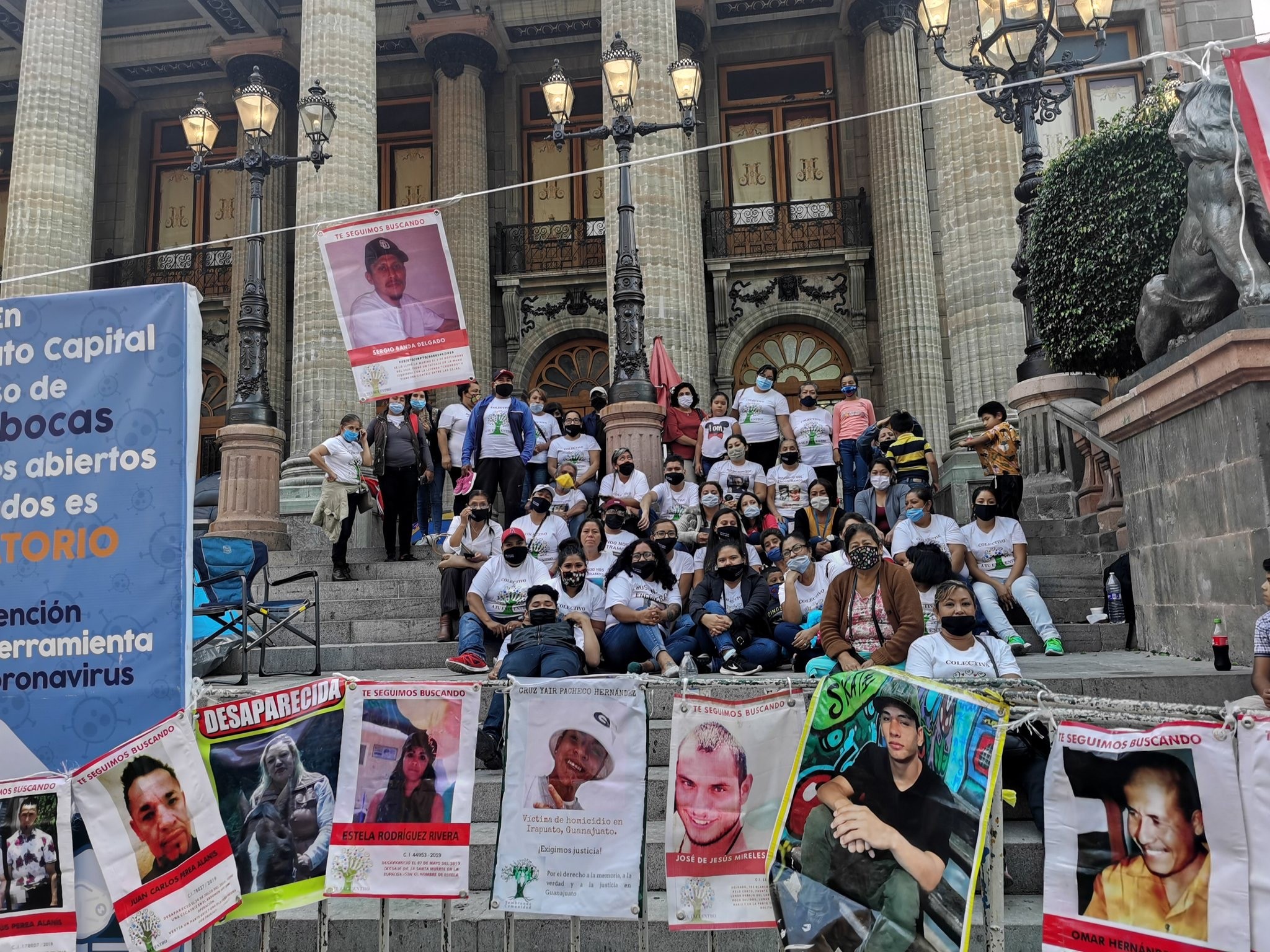 Protestan colectivos por designación de titular de la Comisión de Búsqueda