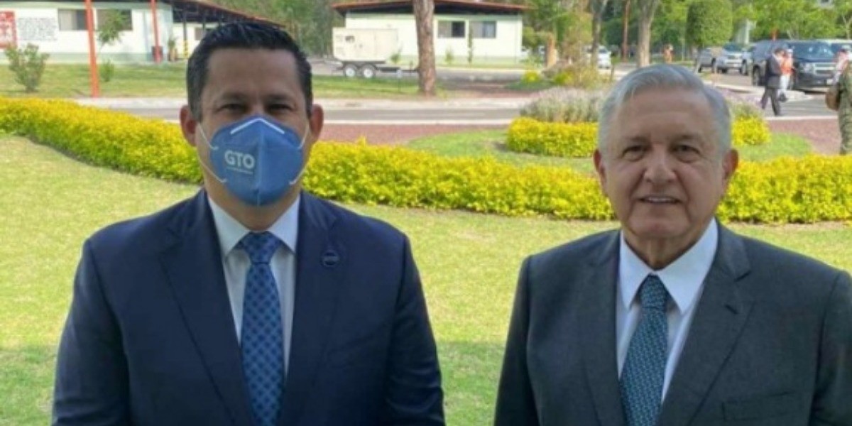 Ratifica Diego Sinhue frente a AMLO su respaldo al fiscal