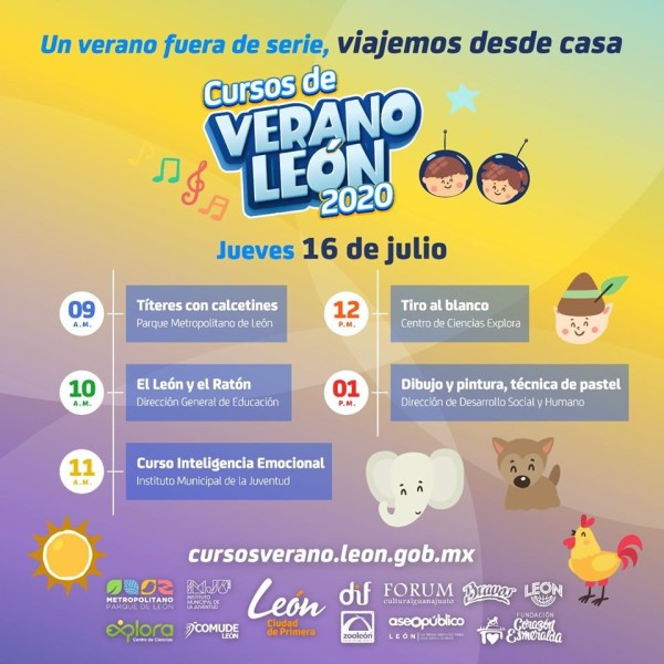 Anuncian primeros cursos de verano virtuales