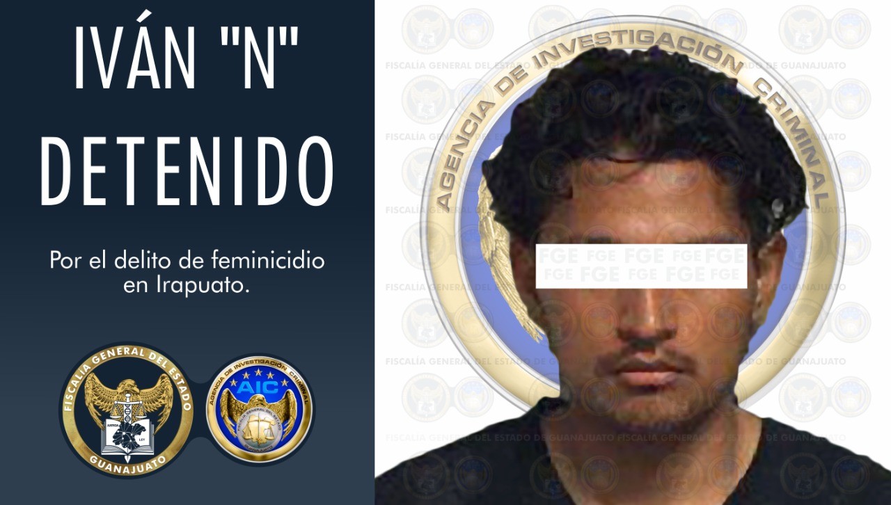 Cae hombre por feminicidio de Dulce