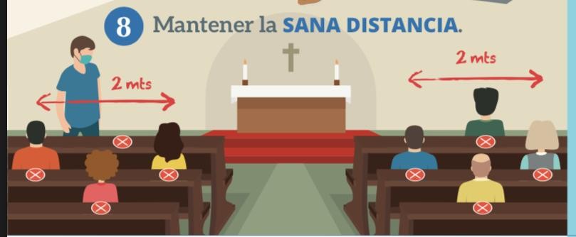 Retomarán iglesias actividades este domingo