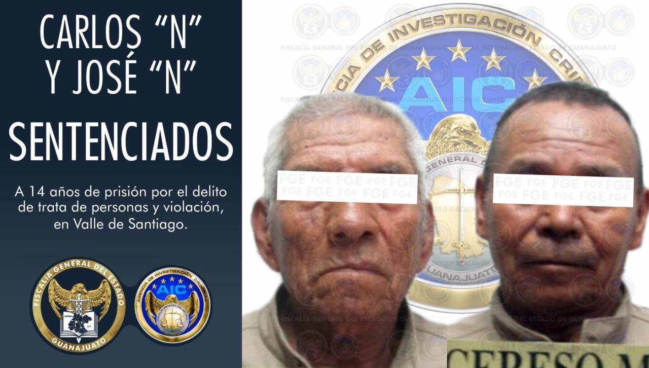 Sentencian a dos hombres por trata de personas y violación