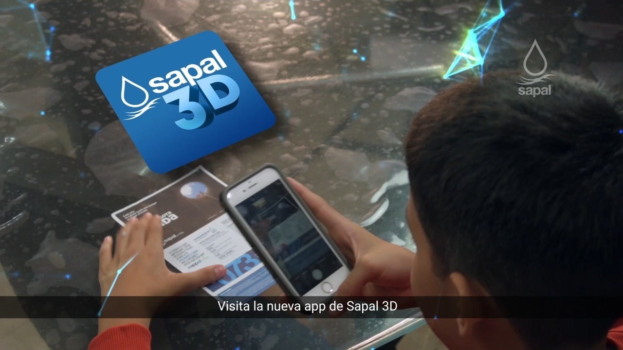 Presenta SAPAL app de ciclo del agua en 3D