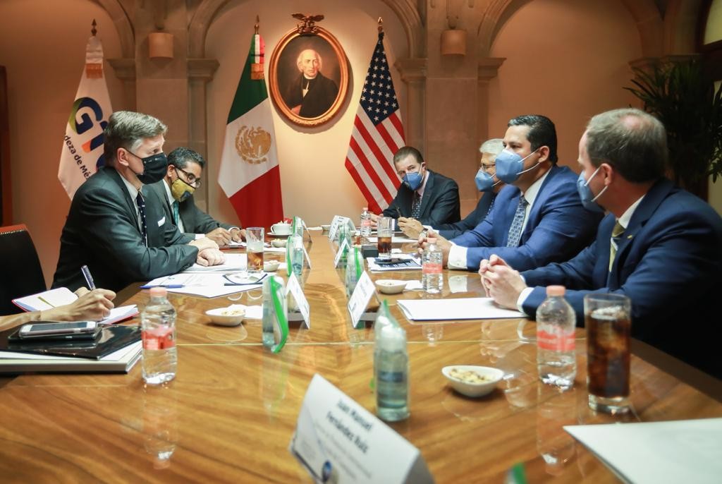 Fortalecen lazos Guanajuato y embajador de Estados Unidos