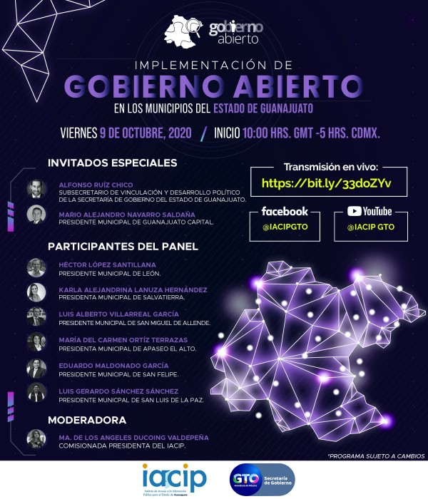 Realizarán panel de Municipios Abiertos