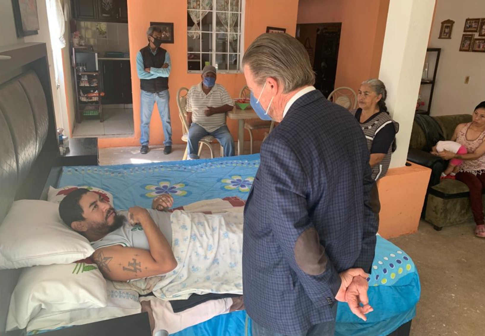 Cae migrante guanajuatense al intentar cruzar muro fronterizo