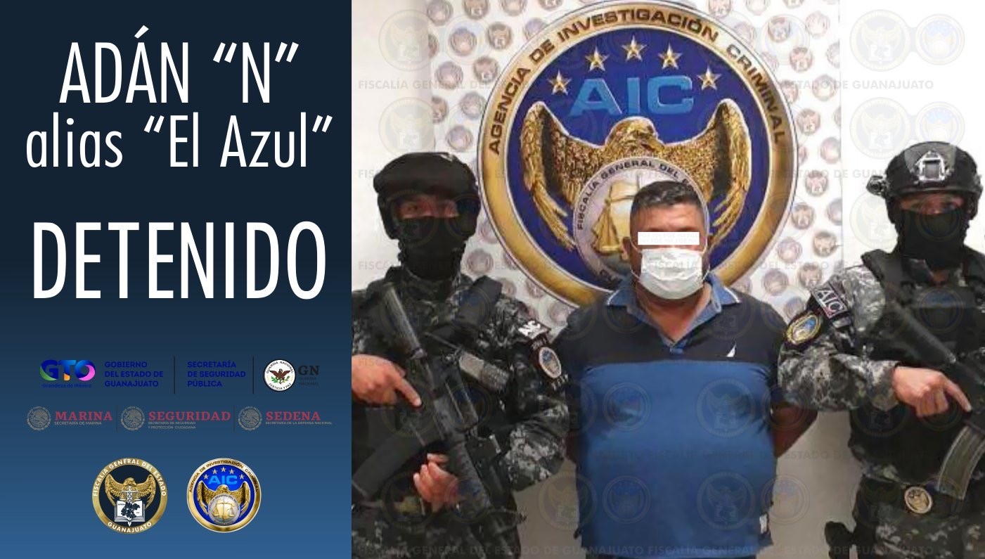 Cae 'El Azul', sucesor de 'El Marro' en el Cártel Santa Rosa de Lima